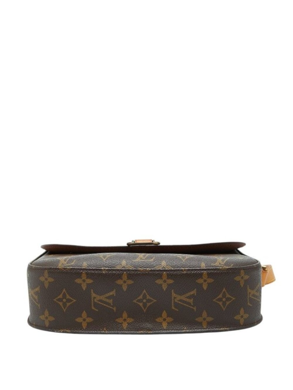 Louis Vuitton Monogram Saint Cloud 24 Crossbody Shoulder Bag Brown Leather - Picture 3 of 9